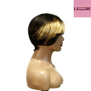 center wig machine made #27 wig remy hair h016