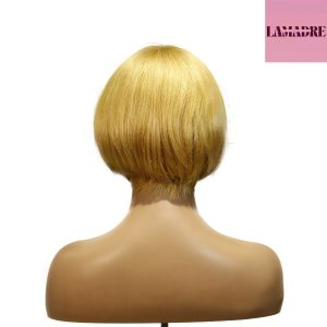 center wig machine made #27 wig remy hair h009