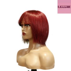 center wig machine made 99j wig remy hair h009