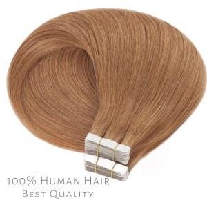 center wig asian raw hair tape in hair extensions