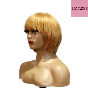 center wig machine made #30 wig remy hair h009
