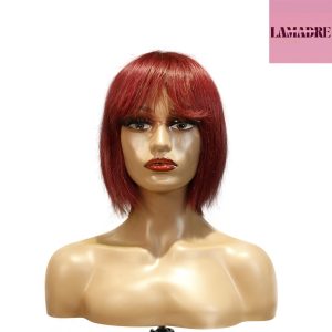 Home center wig machine made color wig remy hair