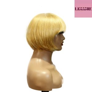 center wig machine made #27 wig remy hair h009